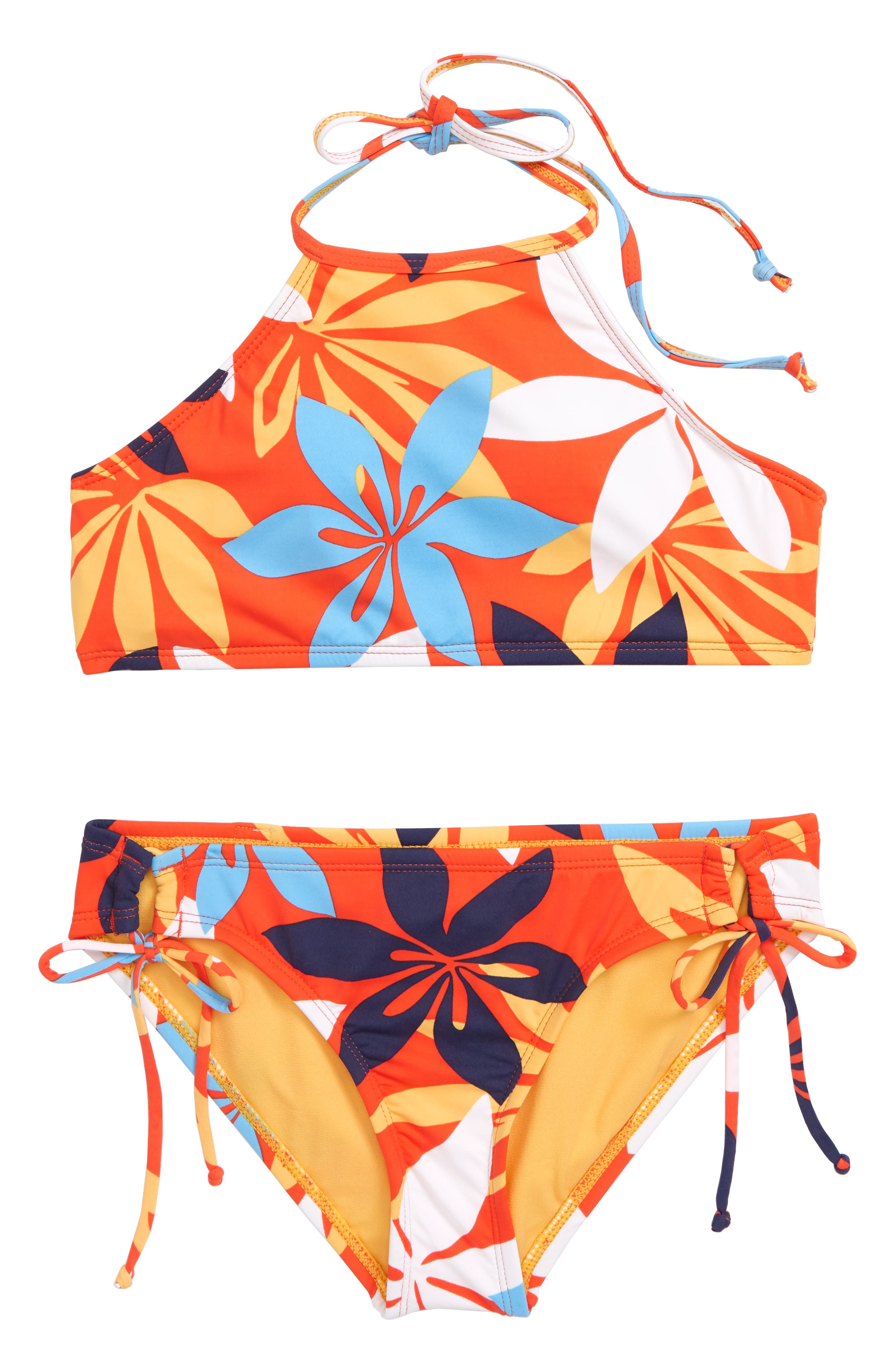 Hobie Bloomy Halter TwoPiece Swimsuit (Big Girls) Nordstrom