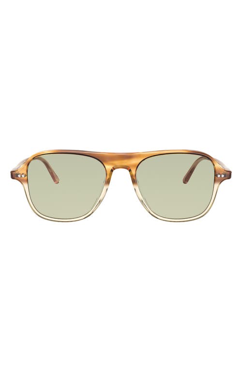Oliver Peoples Clifton 54mm Gradient Aviator Sunglasses in Light  Brown/Honey Vsb | Smart Closet