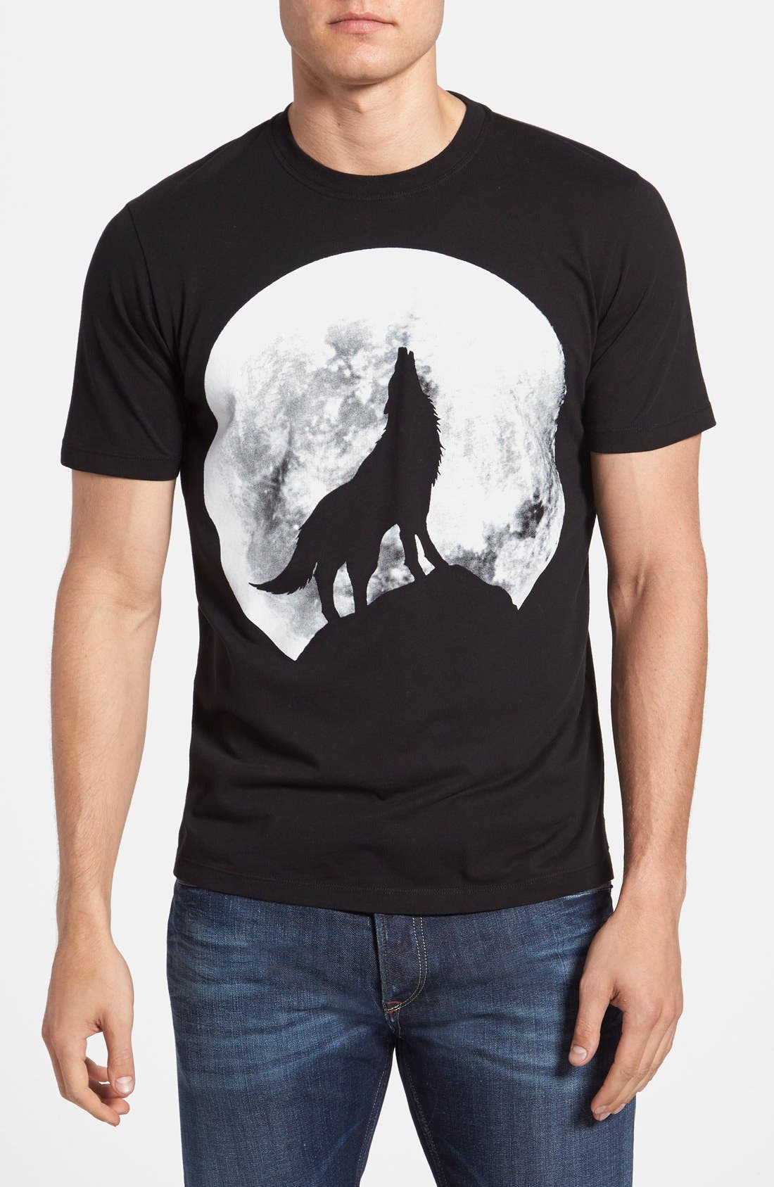 diesel wolf t shirt