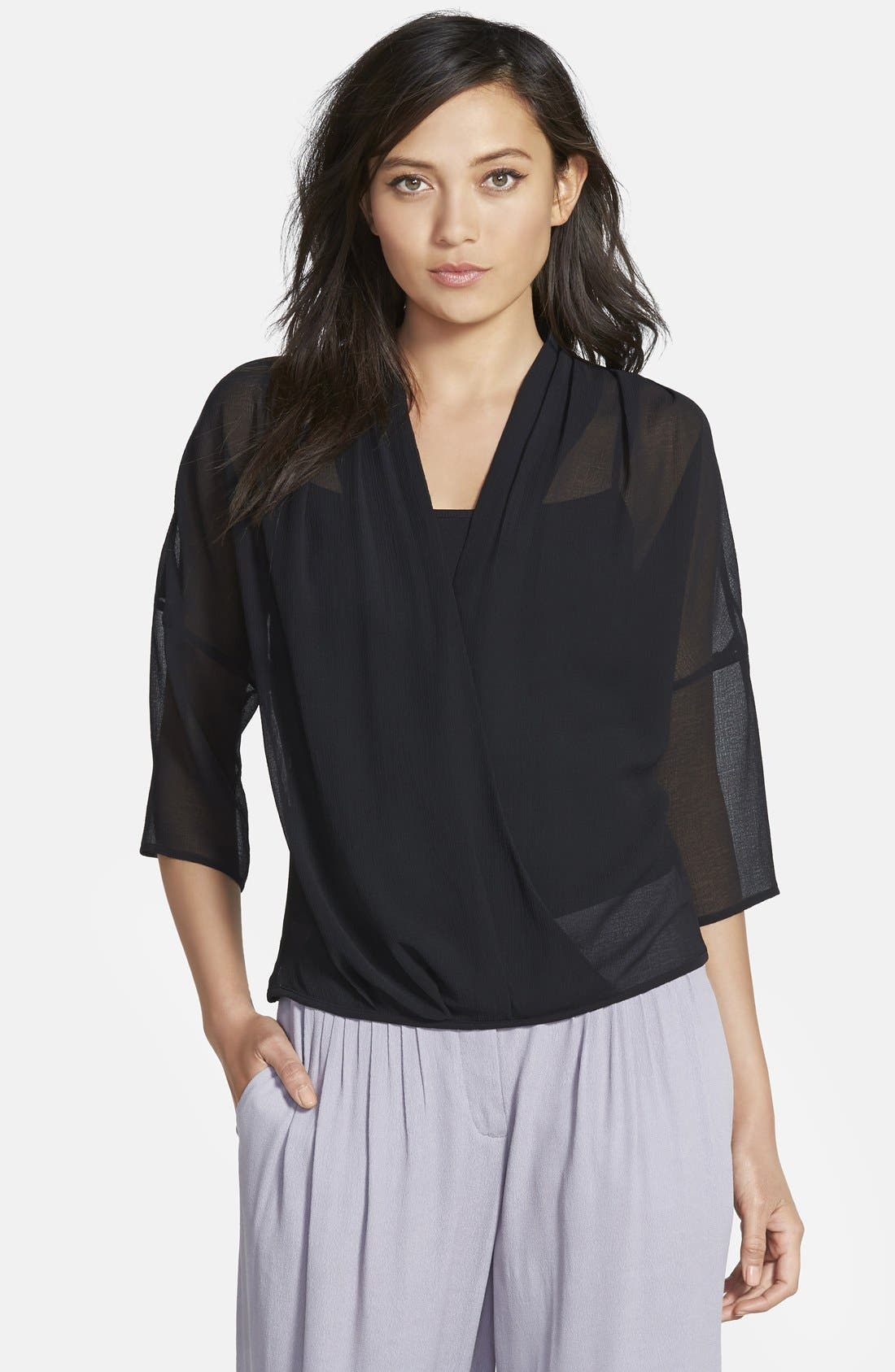 Chelsea28 Kimono Wrap Top Nordstrom