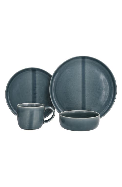 Shop Fortessa Svelte 16-piece Dinnerware Set In Blue