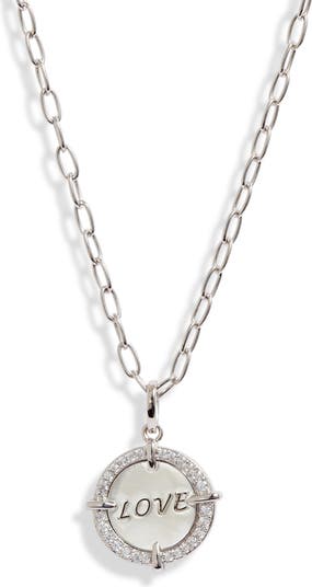 Nadri circle 2025 pendant necklace