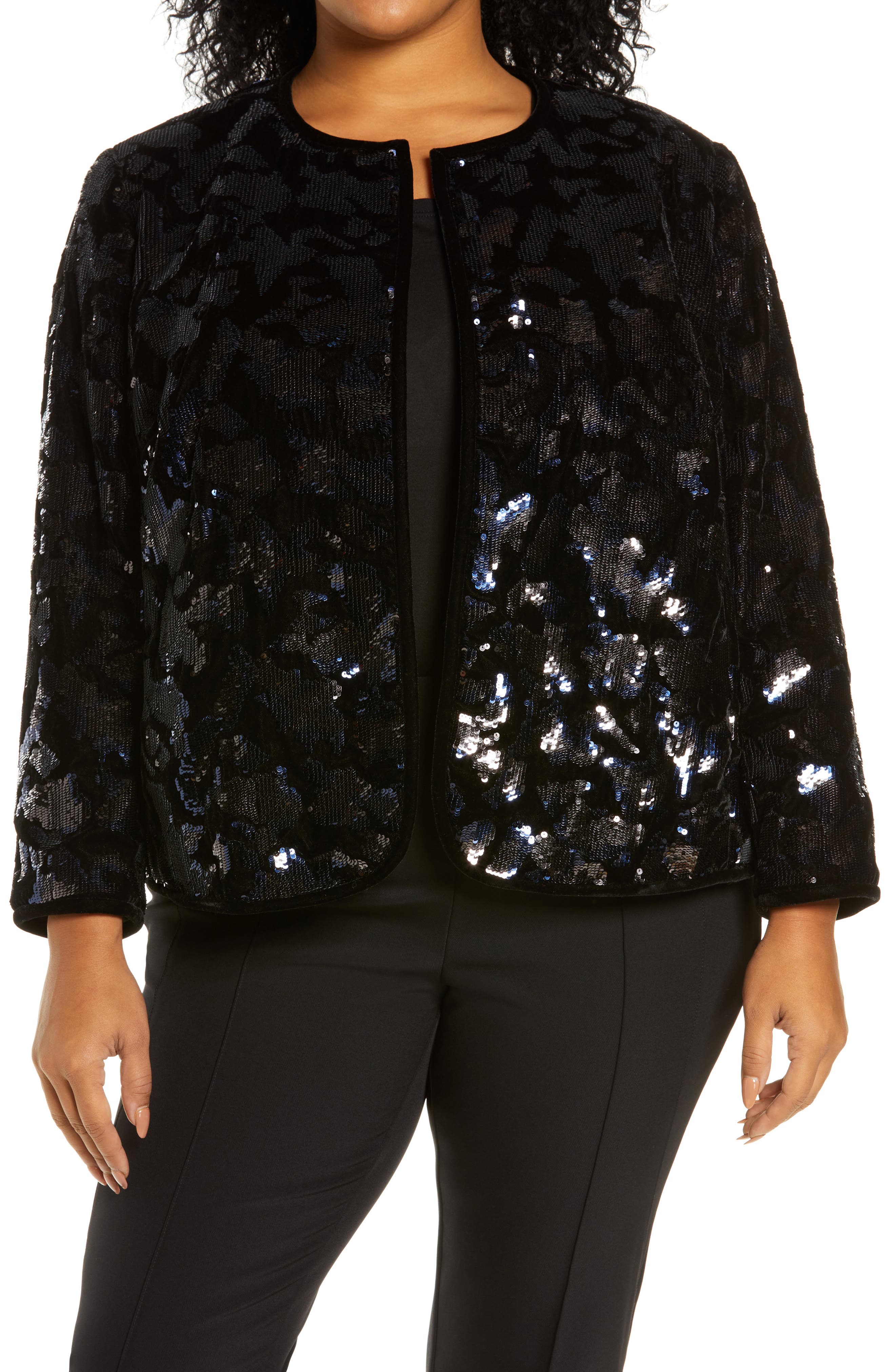 sequin evening jackets