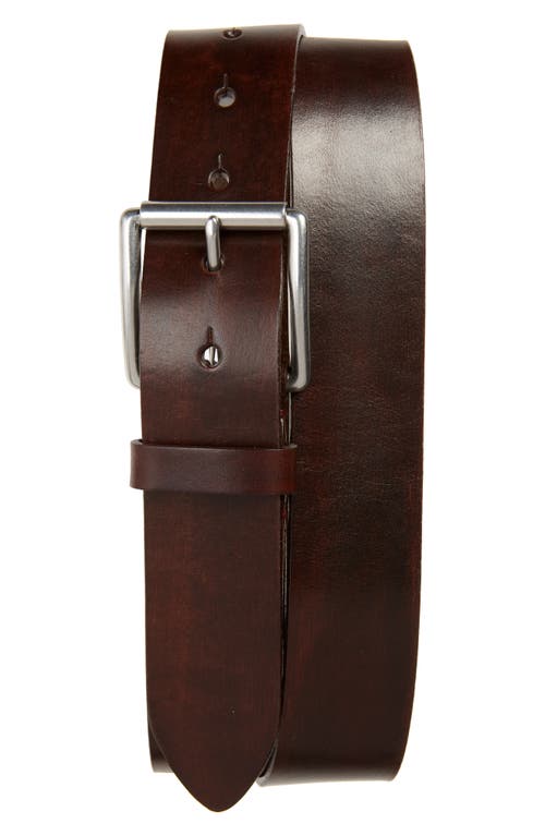 Torino Leather Belt Brown at Nordstrom,