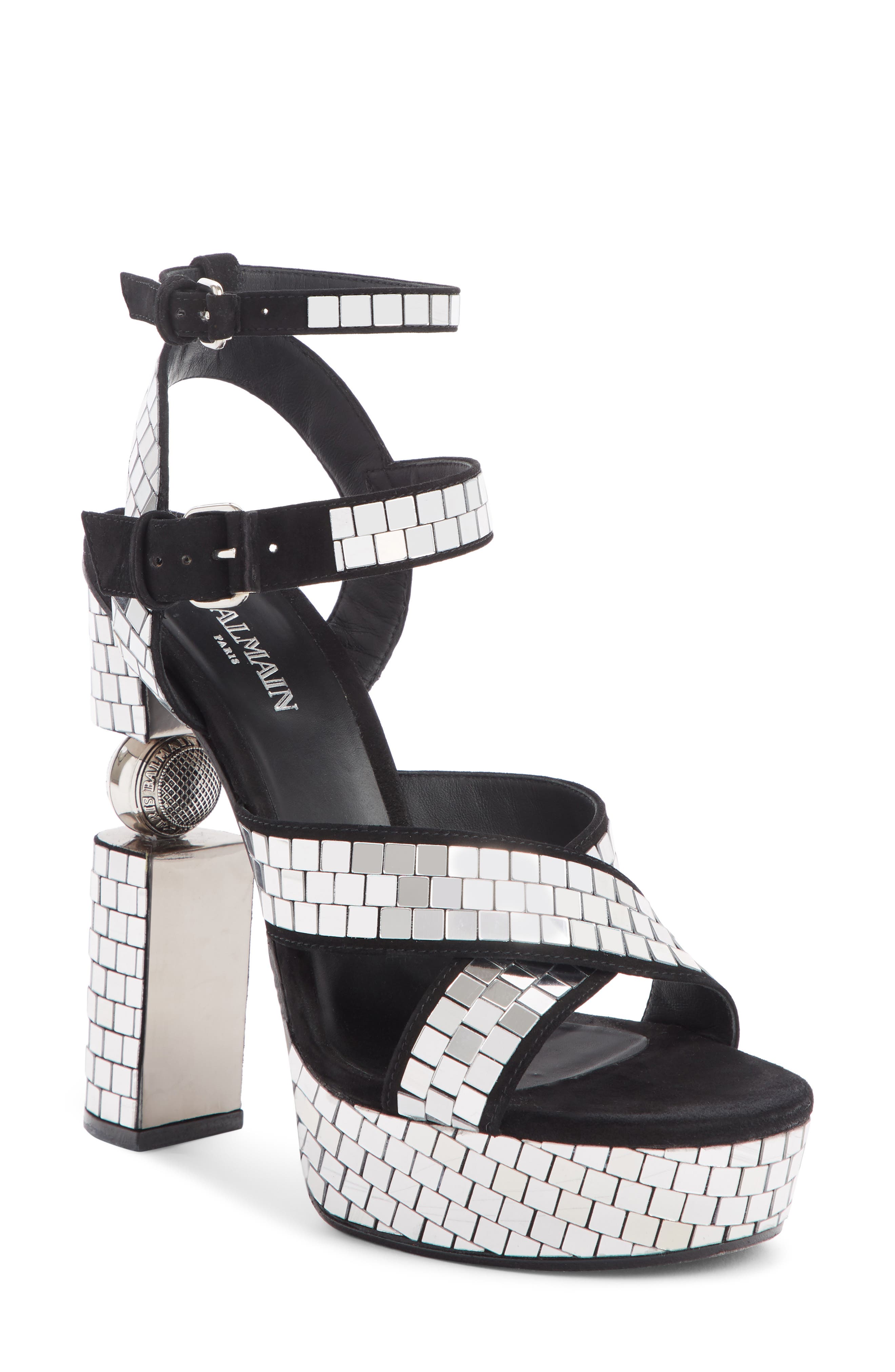 balmain mirror heels