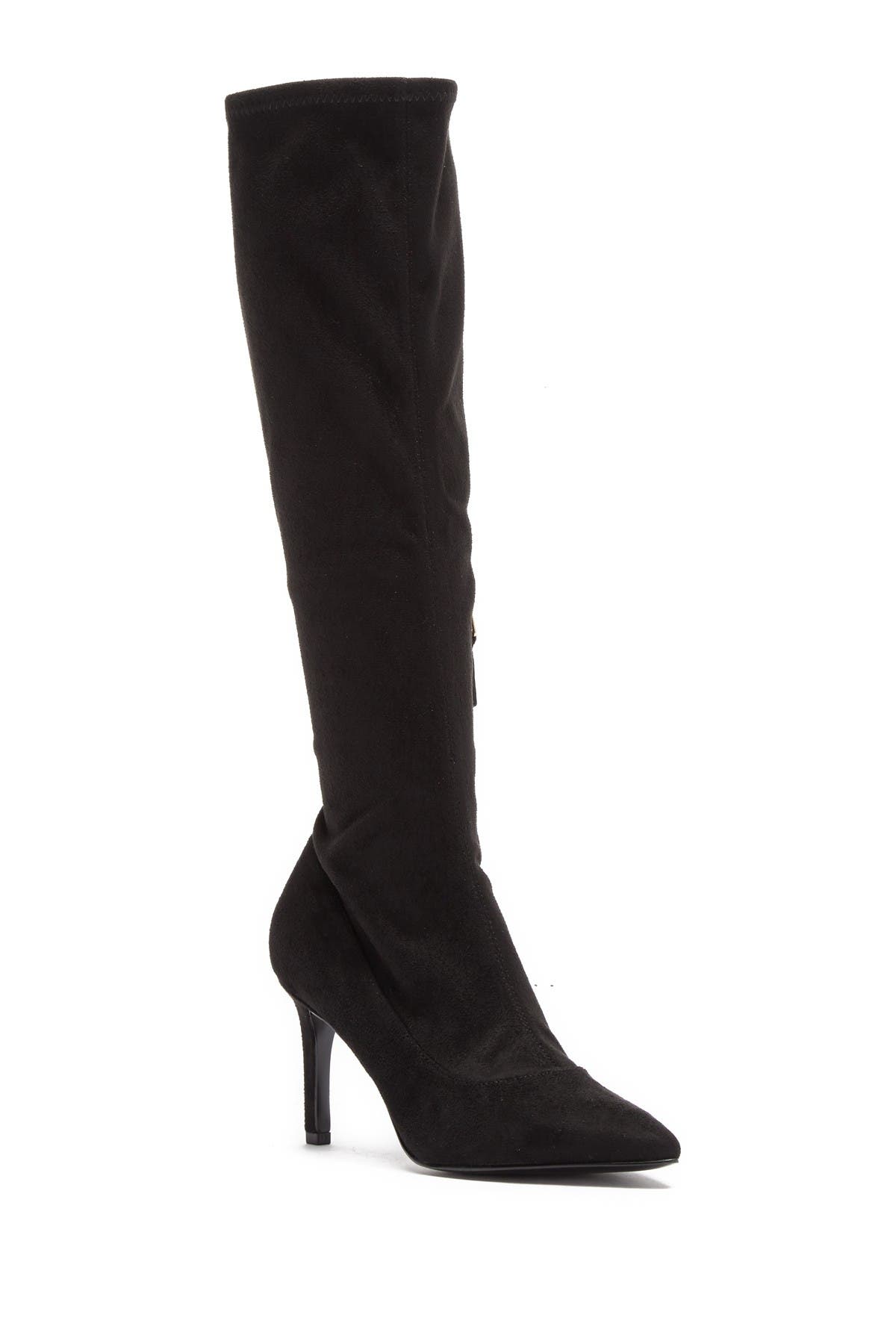 nine west carrara tall stiletto boot