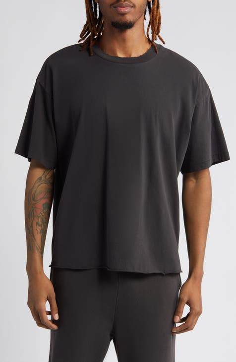Men's Black Oversized T-Shirts