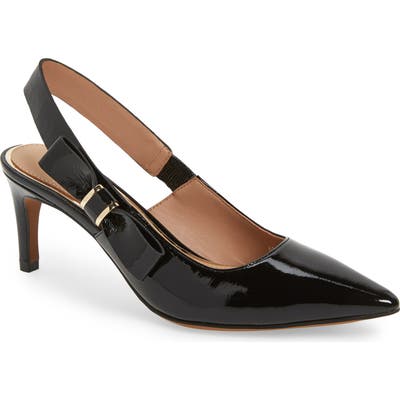 Linea Paolo Cora Slingback Pump, Black