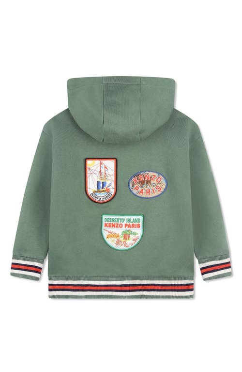 KENZO KENZO KIDS' FLEECE PULLOVER HOODIE 