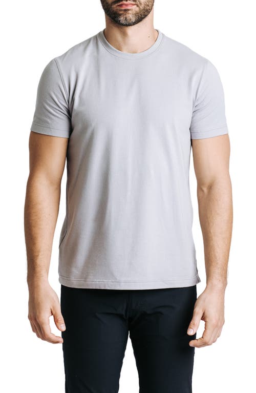 Shop Western Rise Cotton Blend Jersey T-shirt In Fog