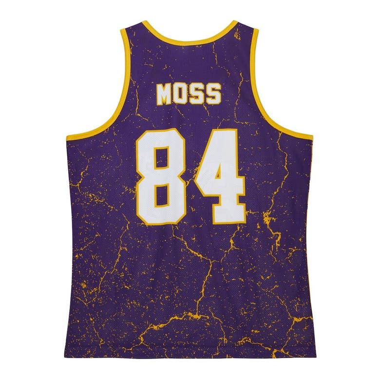 Randy Moss Minnesota Vikings Mitchell and Ness 1998 Purple Jersey