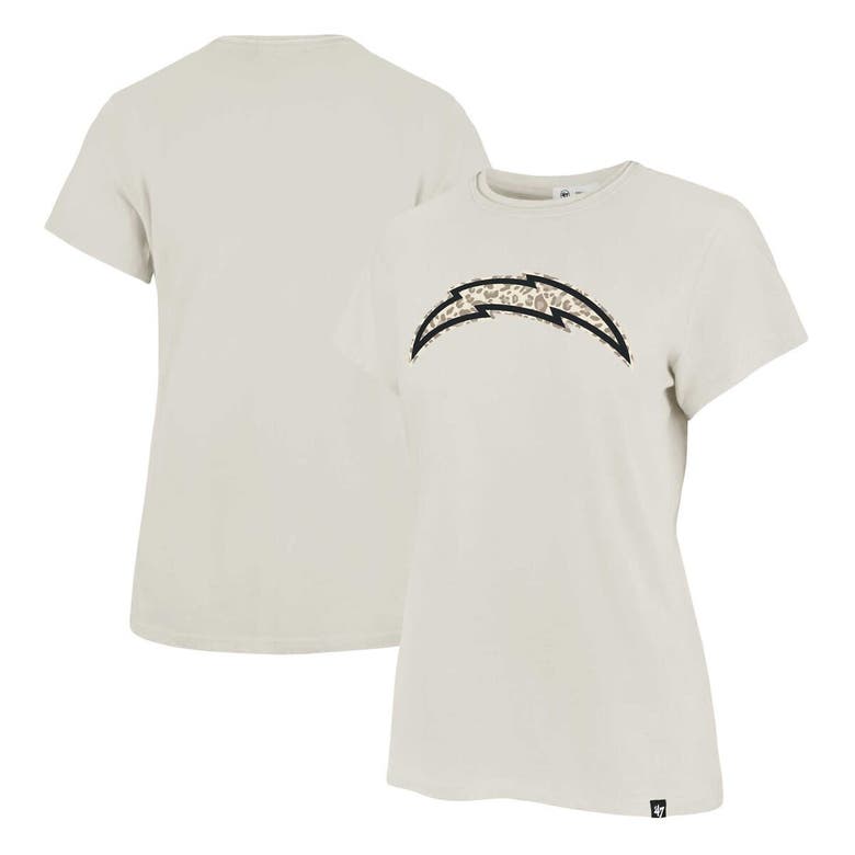 47 ' Cream Los Angeles Chargers Panthera Frankie T-shirt