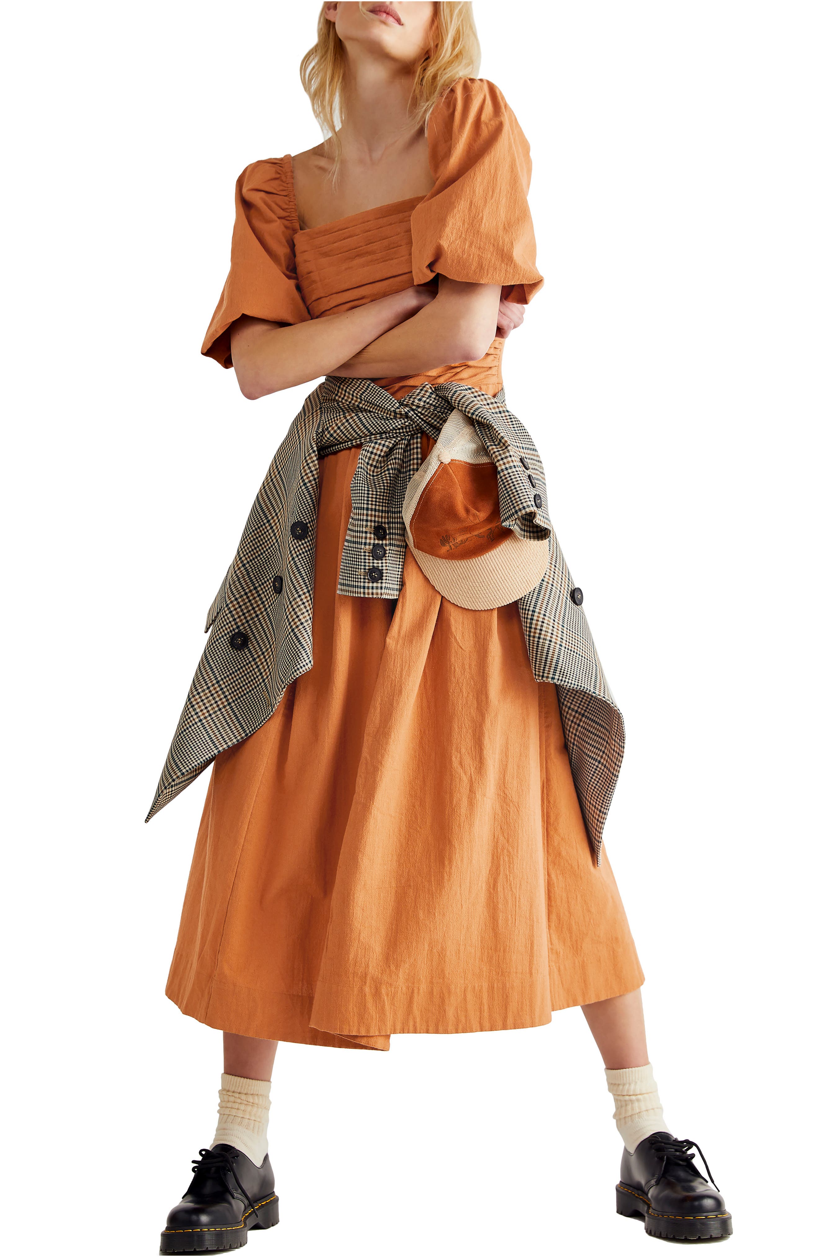 free people ruched dress