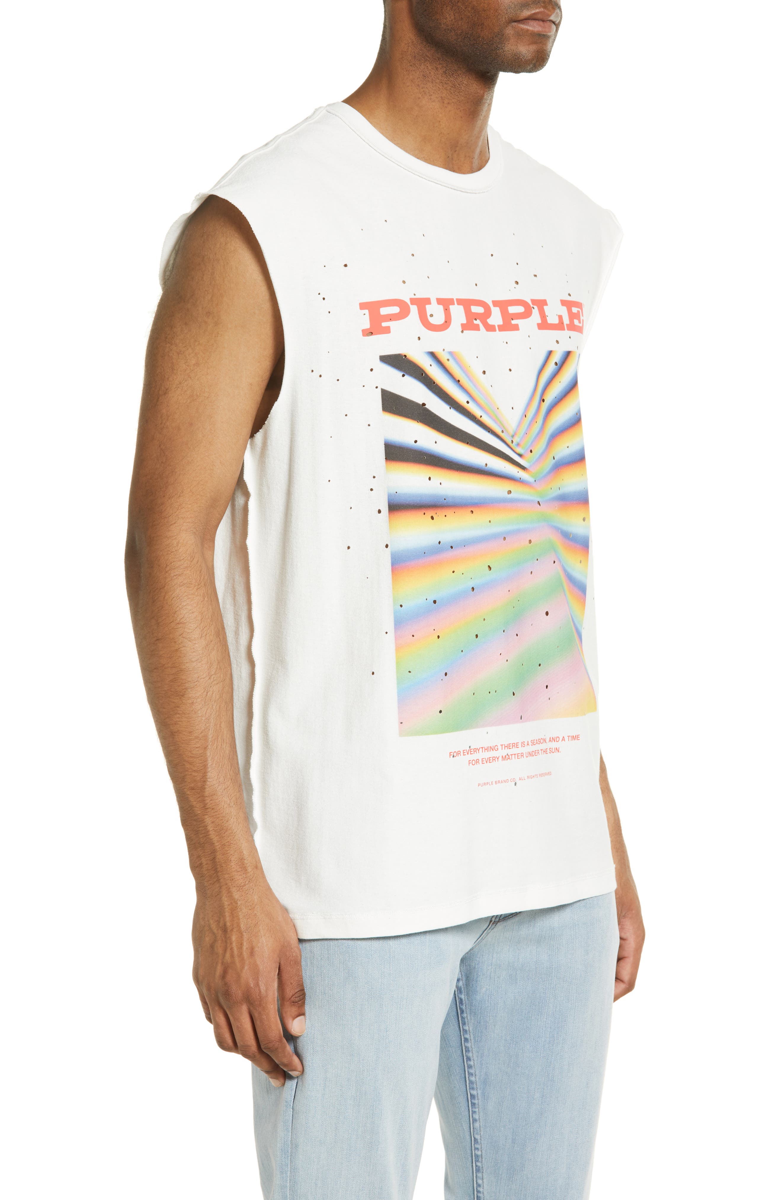 PURPLE BRAND Men's Insideout Sleeveless 
