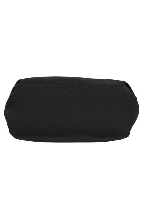 Jw Anderson Puffy Anchor Shopping Bag With Top Handles In Black