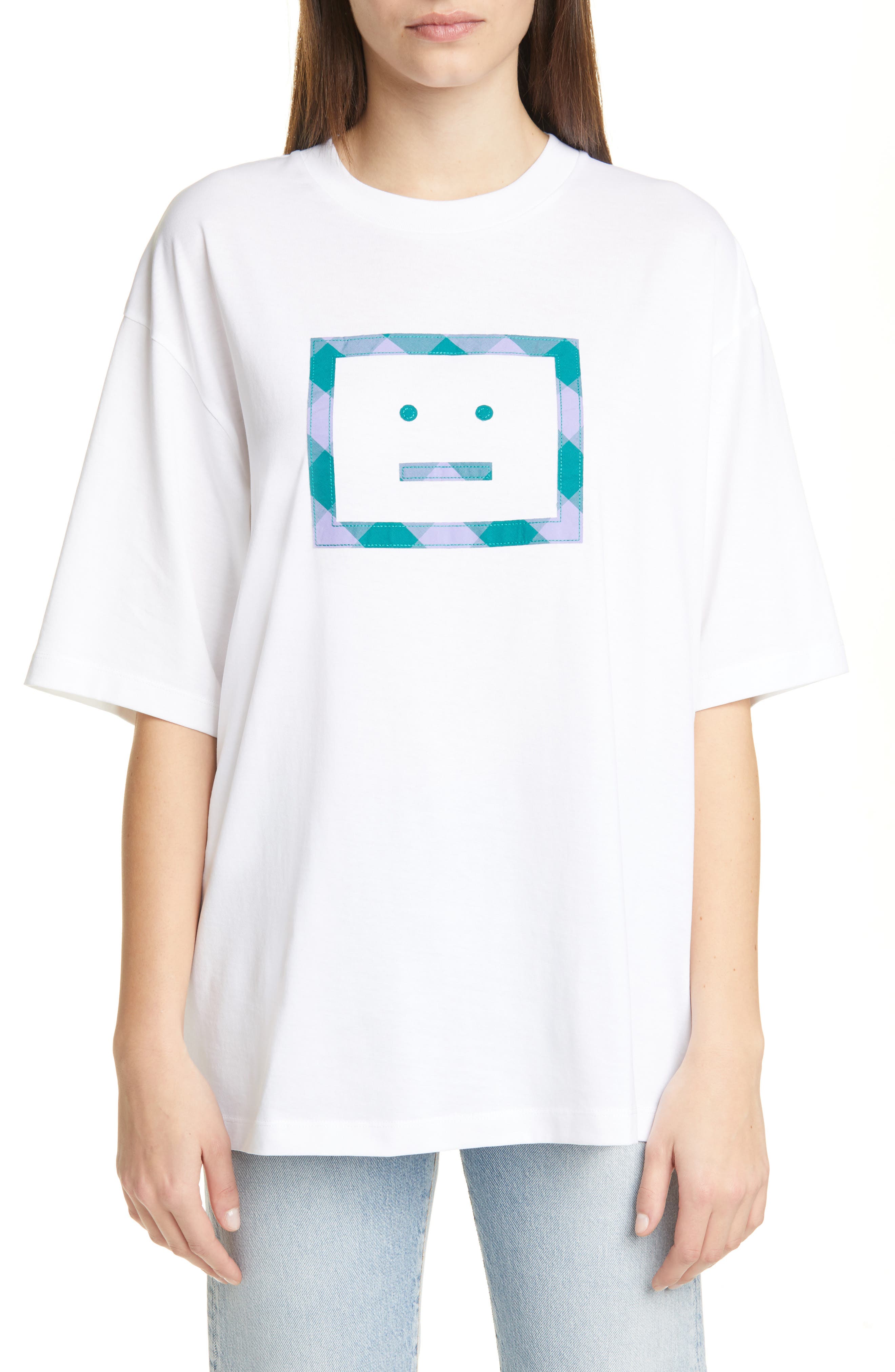 acne studios face tee