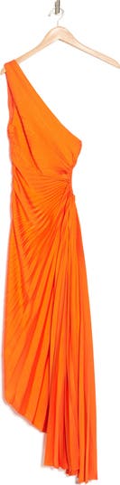 A.L.C. Delfina Pleated Cutout One-Shoulder Dress | Nordstromrack