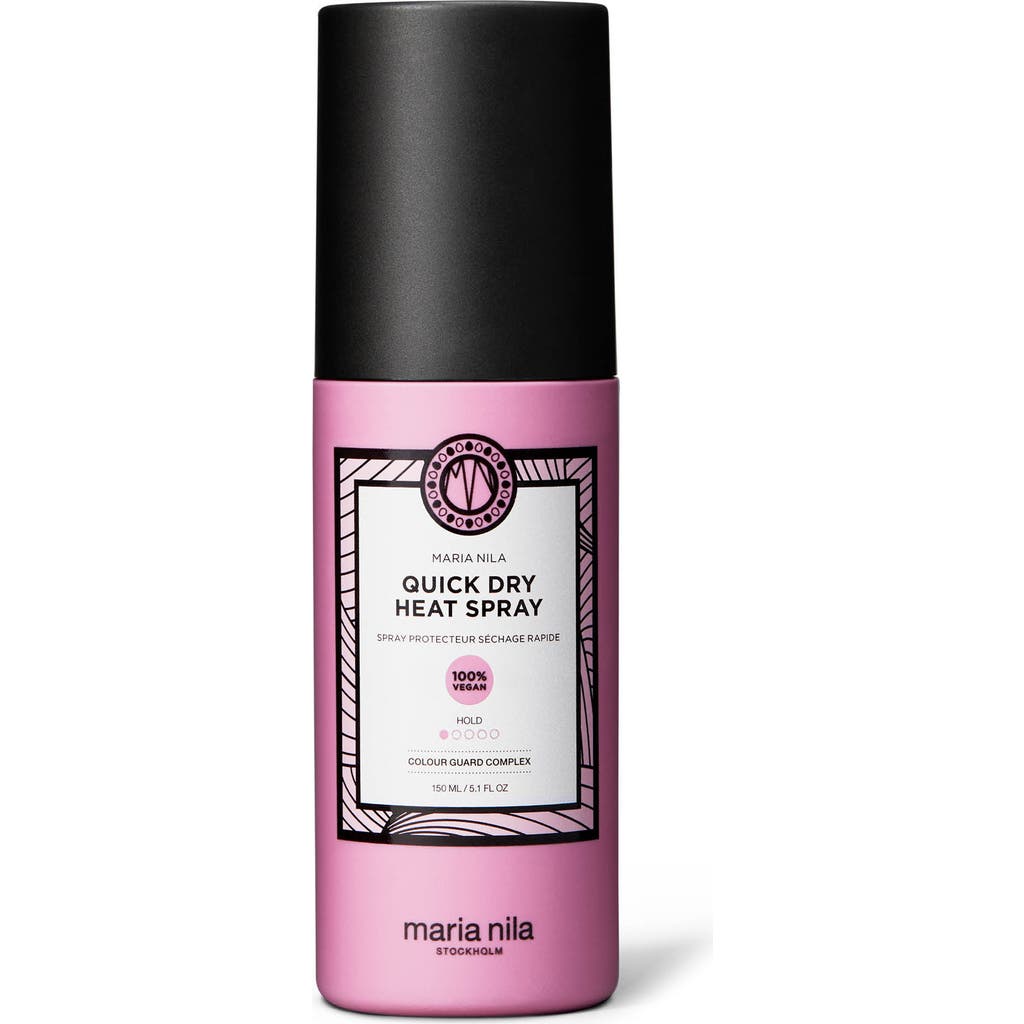Maria Nila Quick Dry Heat Protectant Spray In No Color