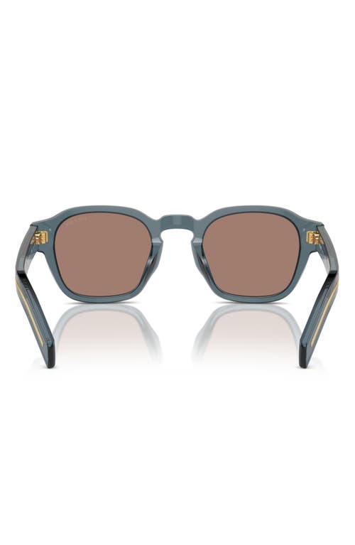 Shop Prada 53mm Phantos Sunglasses In Grey