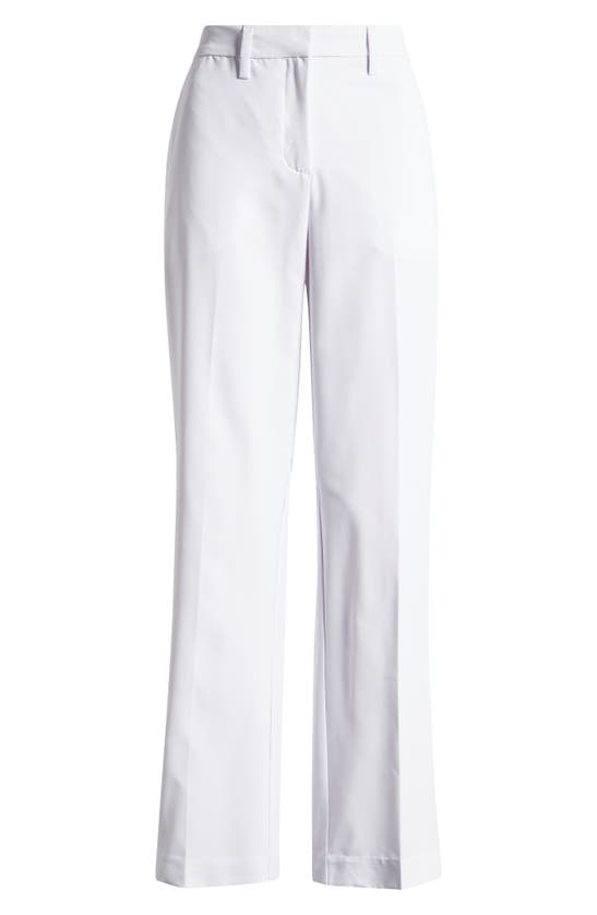 Shop J. Lindeberg Jolie Wide Leg Pants In White