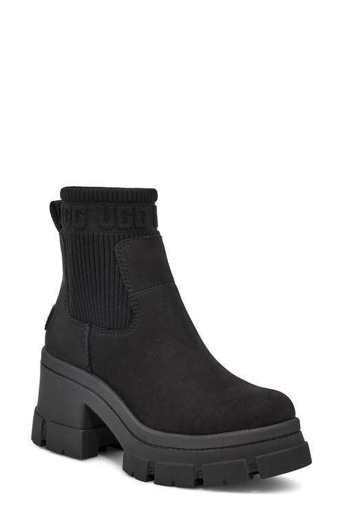 UGG(r) Brooklyn Platform Chelsea Boot in Black