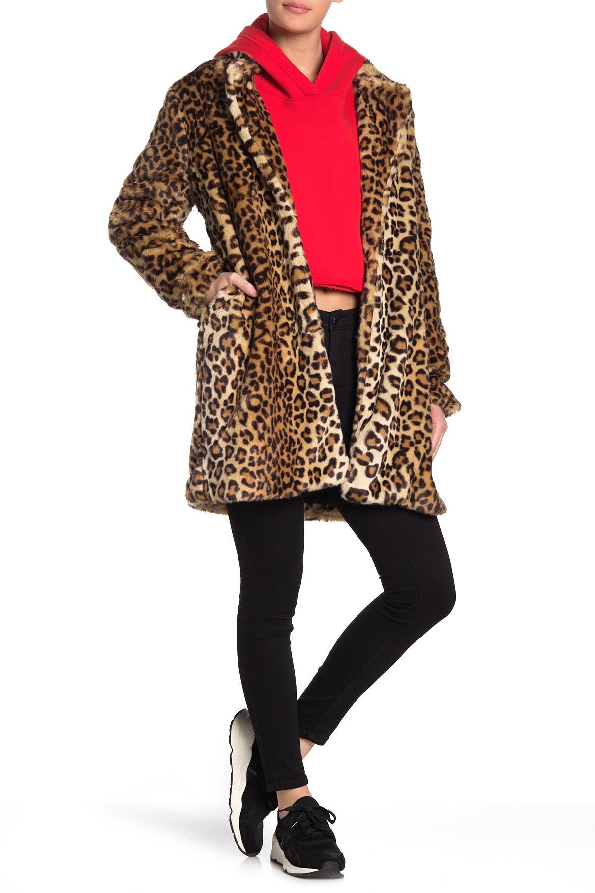 blanknyc leopard denim jacket