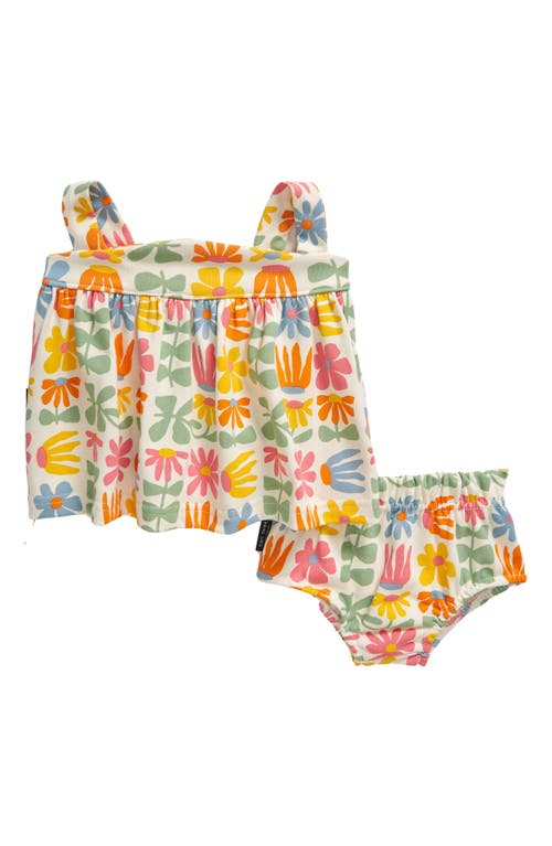 TINY TRIBE Garden Tank Top & Bloomers Set Oat at Nordstrom,