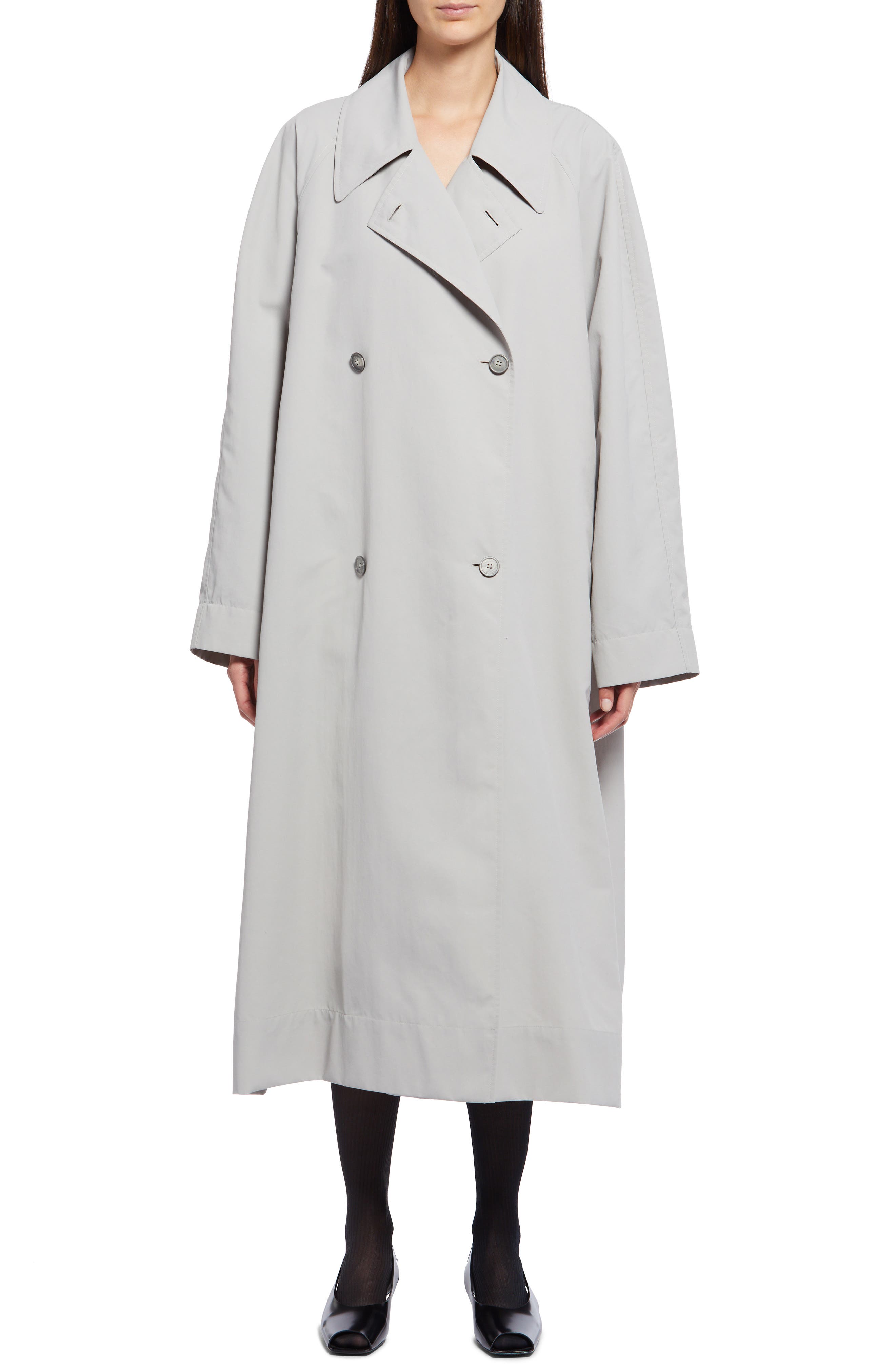 ladies grey mac coat