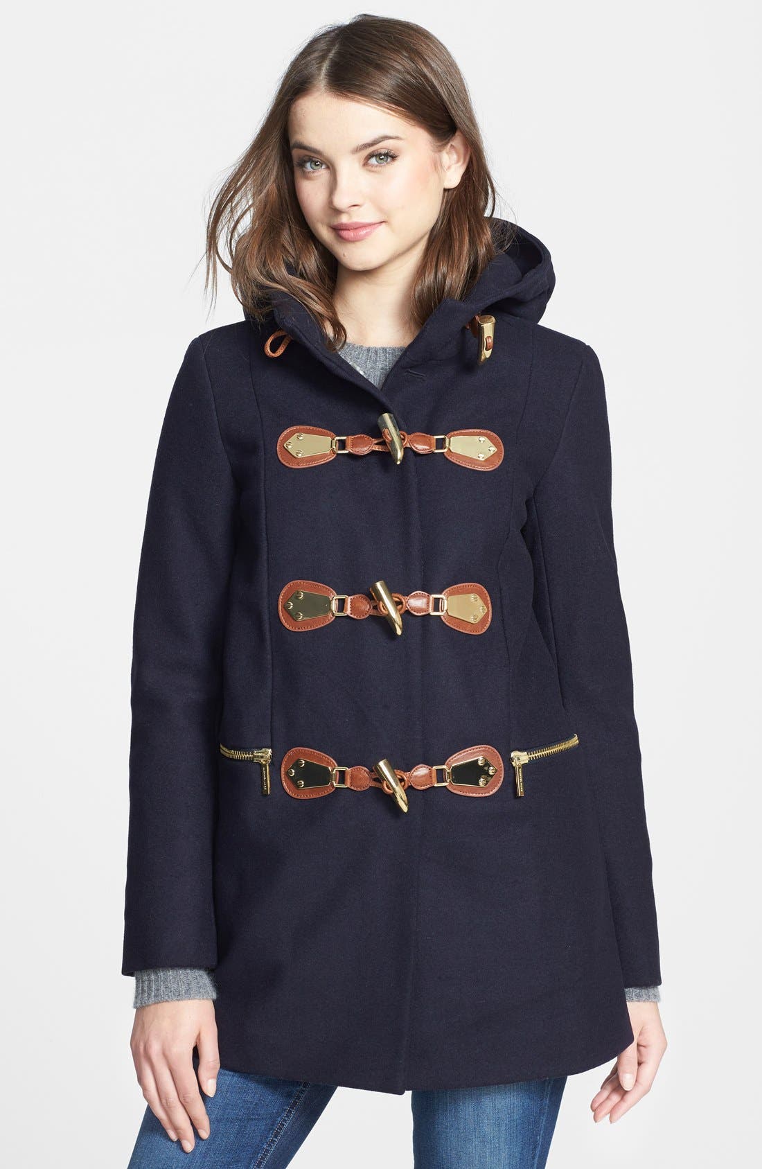 michael kors duffle coat