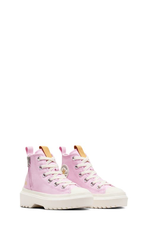 Converse Kids' Chuck Taylor All Star Lugged High Top Sneaker Stardust Lilac at Nordstrom