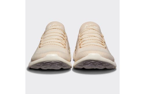 Shop Apl Athletic Propulsion Labs Techloom Breeze Sneakers In Greige/ivory