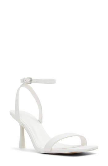 Shop Call It Spring Normani Square Toe Sandal In White