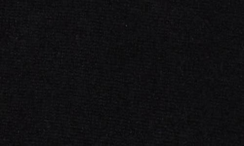 Sofia Cashmere Cashmere Faux Wrap Sweater In Black