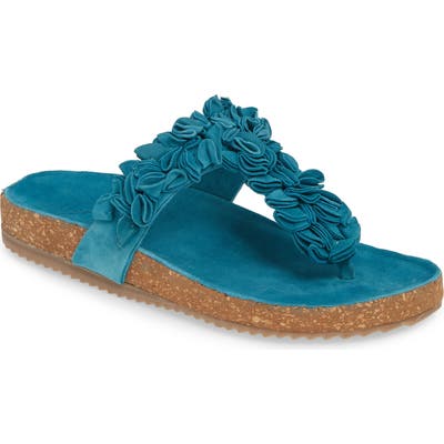 Sesto Meucci Baddon Sandal, Blue/green