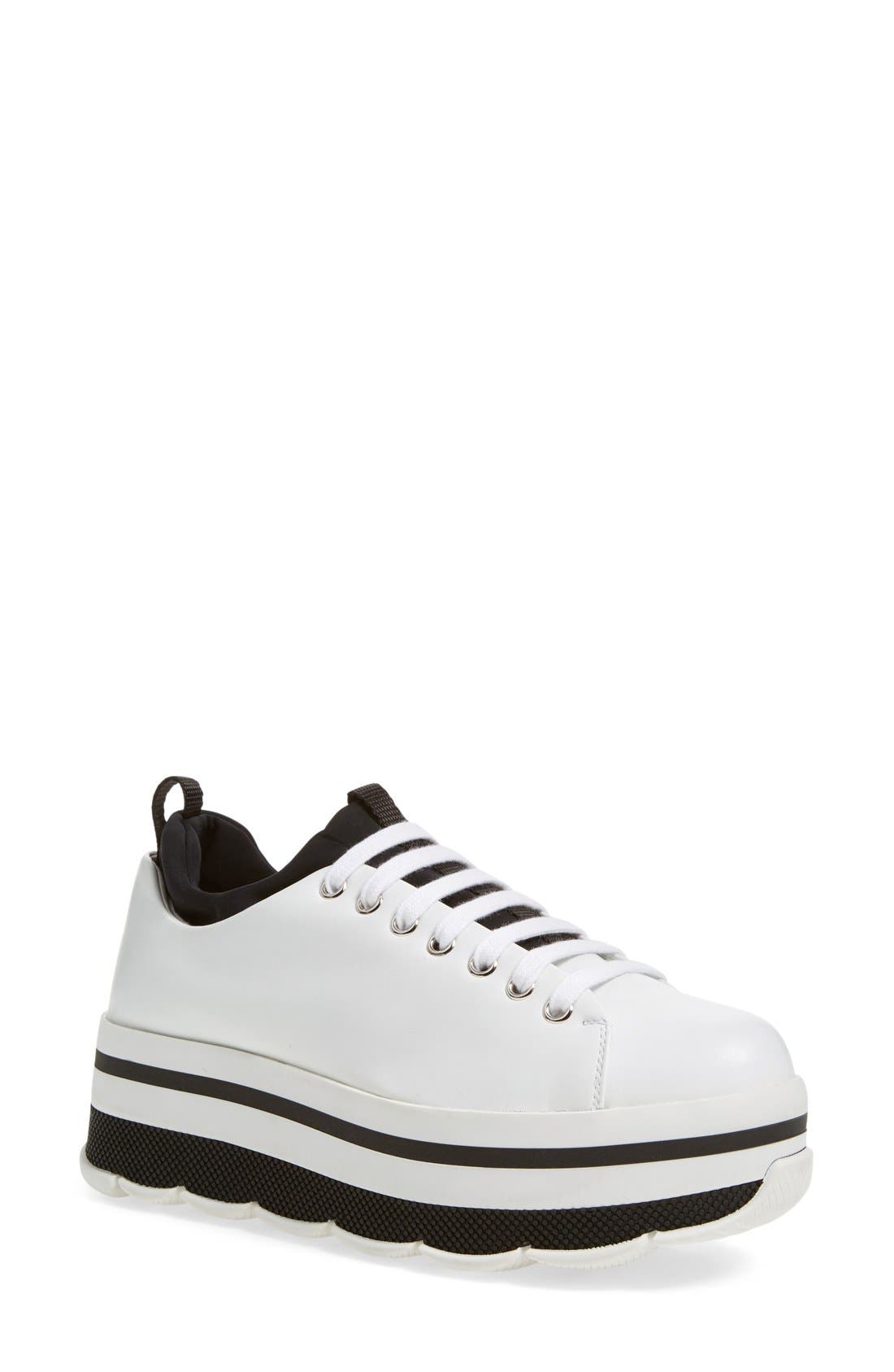 prada platform sneakers