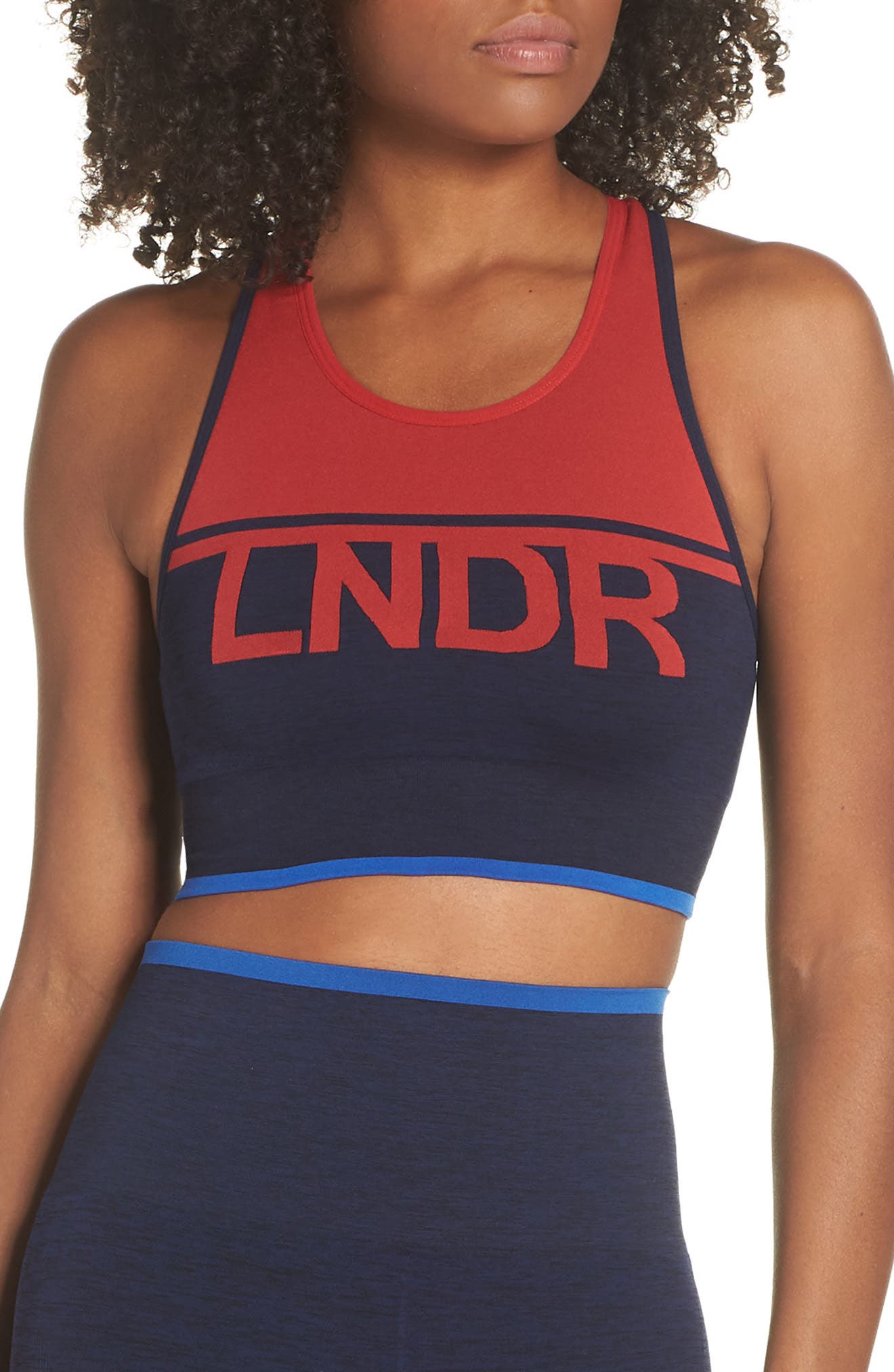 Lndr A-Team Sports Bra, Blue