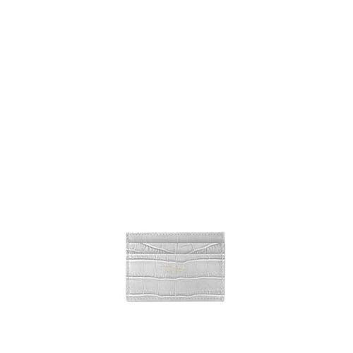 Teddy Blake Cardholder Croco In White