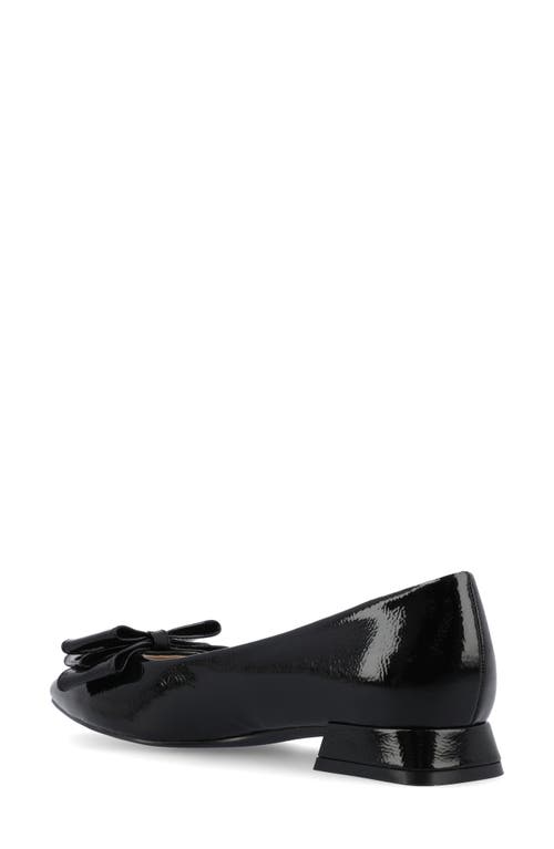 JOURNEE COLLECTION JOURNEE COLLECTION OPHELIA BOW POINTED TOE FLAT 