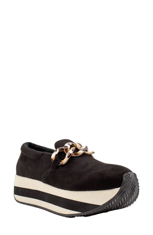 Shop Volatile Harding Platform Loafer In Black