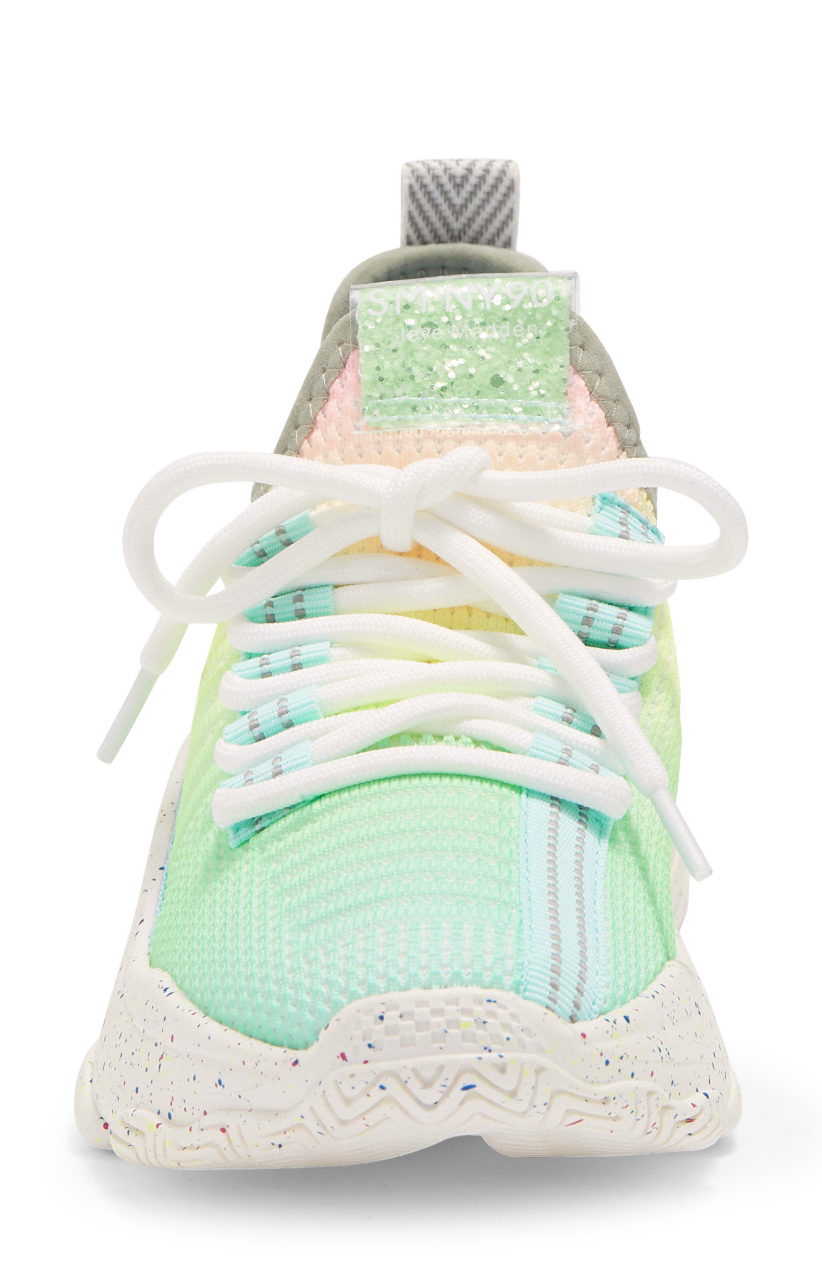 Steve Madden Girls Jmaxima Sneakers - Multicolor - Size 4m