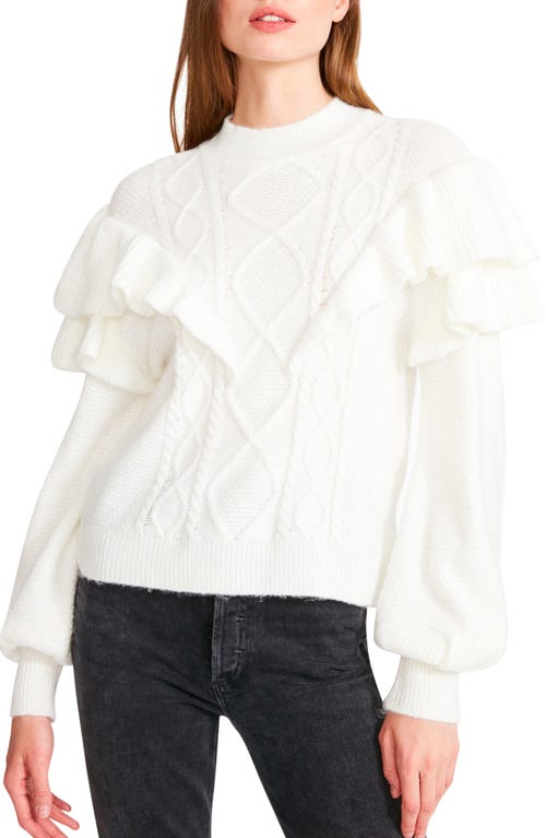 BB Dakota by Steve Madden Go To Town Sweater in Ivory at Nordstrom, Size Small | Nordstrom