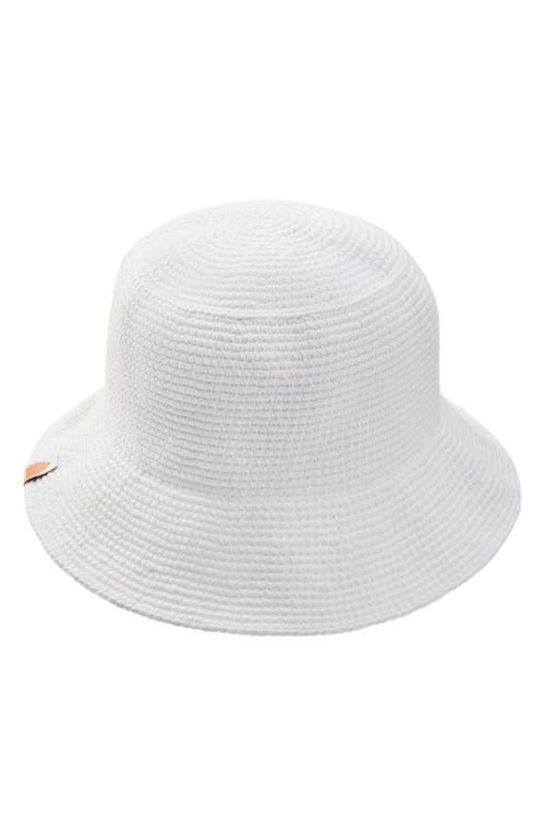 Sh*t That I Knit The Breton Knit Bucket Hat in White