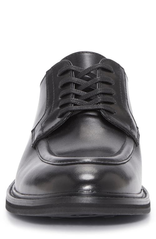 Shop Vince Camuto Blythe Derby In Black Wax Leather