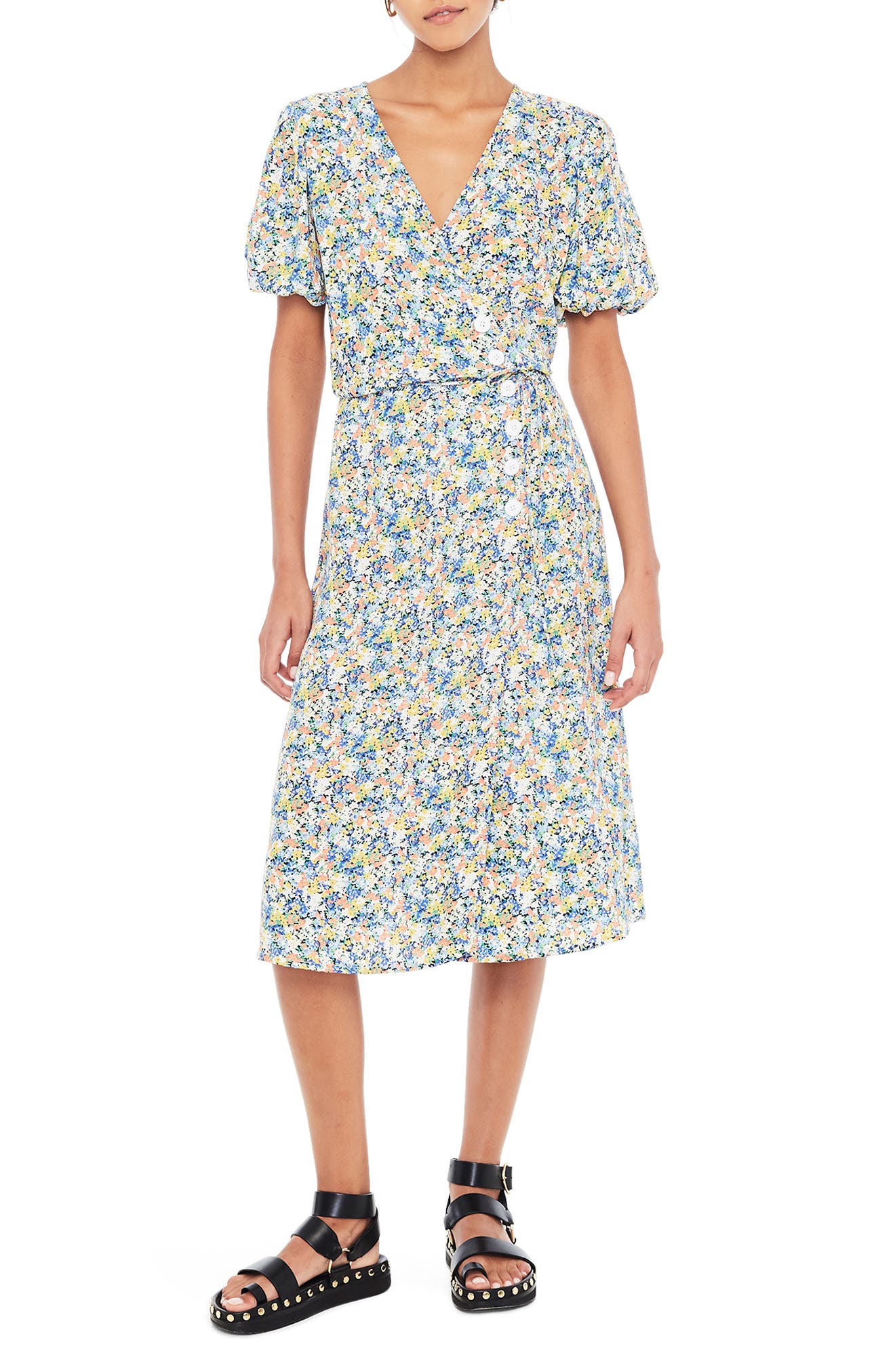 faithfull marta midi dress