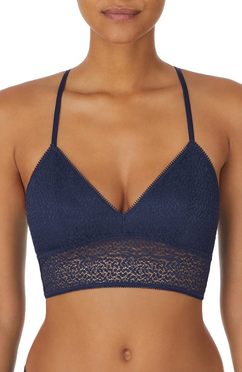 Dkny Modern Lace Longline Bralette Nordstrom