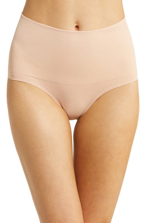 Fashion (Ivory)2p Slimming Underwear Body Shaper Panties Women Shapewear  Tummy Plus Size High-waisted Panty Corset Waist Trainer Fit Beilly BEA