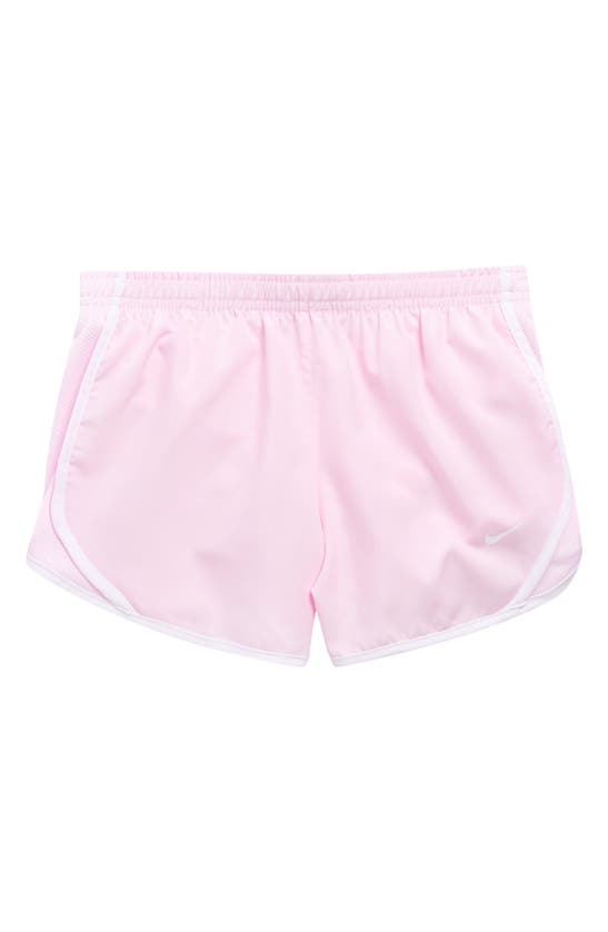 Nike Kids' Dry Tempo Running Shorts In Pink Foam / White / White