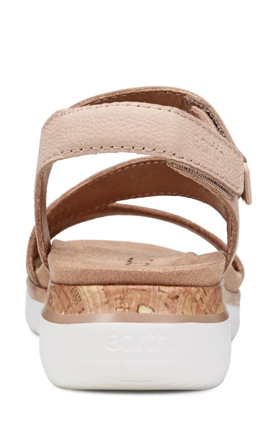 Shop Earth Roni Ankle Strap Sandal In Light Natural