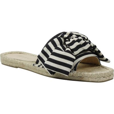 J. Renee Eirene Espadrille Slide Sandal, Black