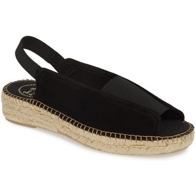 Toni Pons Esmy Slingback Wedge Sandal - Black